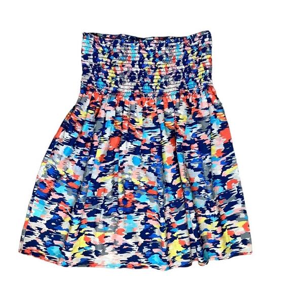 Forever 21 Multicolor Strapless Tunic Size Medium - Picture 1 of 3